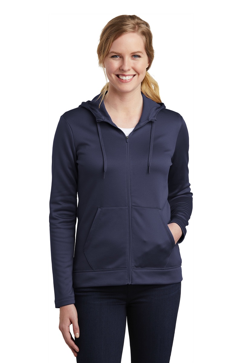 Product Image - Nike Embroidered Women's Therma-FIT Full-Zip Fleece Hoodie; NKAH6264