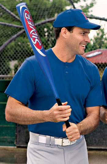 Sport-Tek Short Sleeve Henley Image - Sport-Tek Short Sleeve Henley