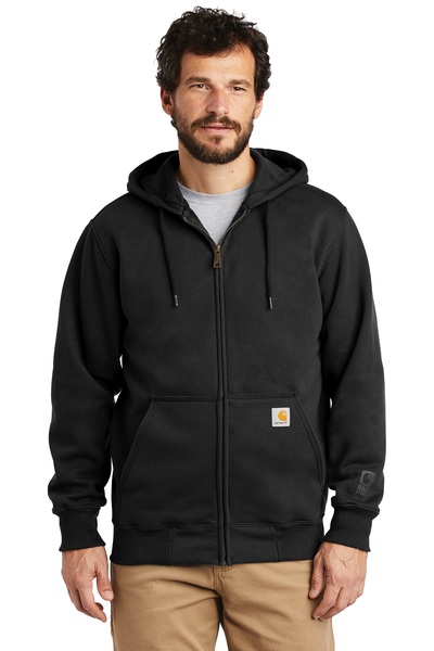 Carhartt Embroidered Paxton Rain Defender Hooded Zip Sweatshirt