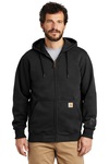 Carhartt Embroidered Paxton Rain Defender Hooded Zip Sweatshirt Thumb