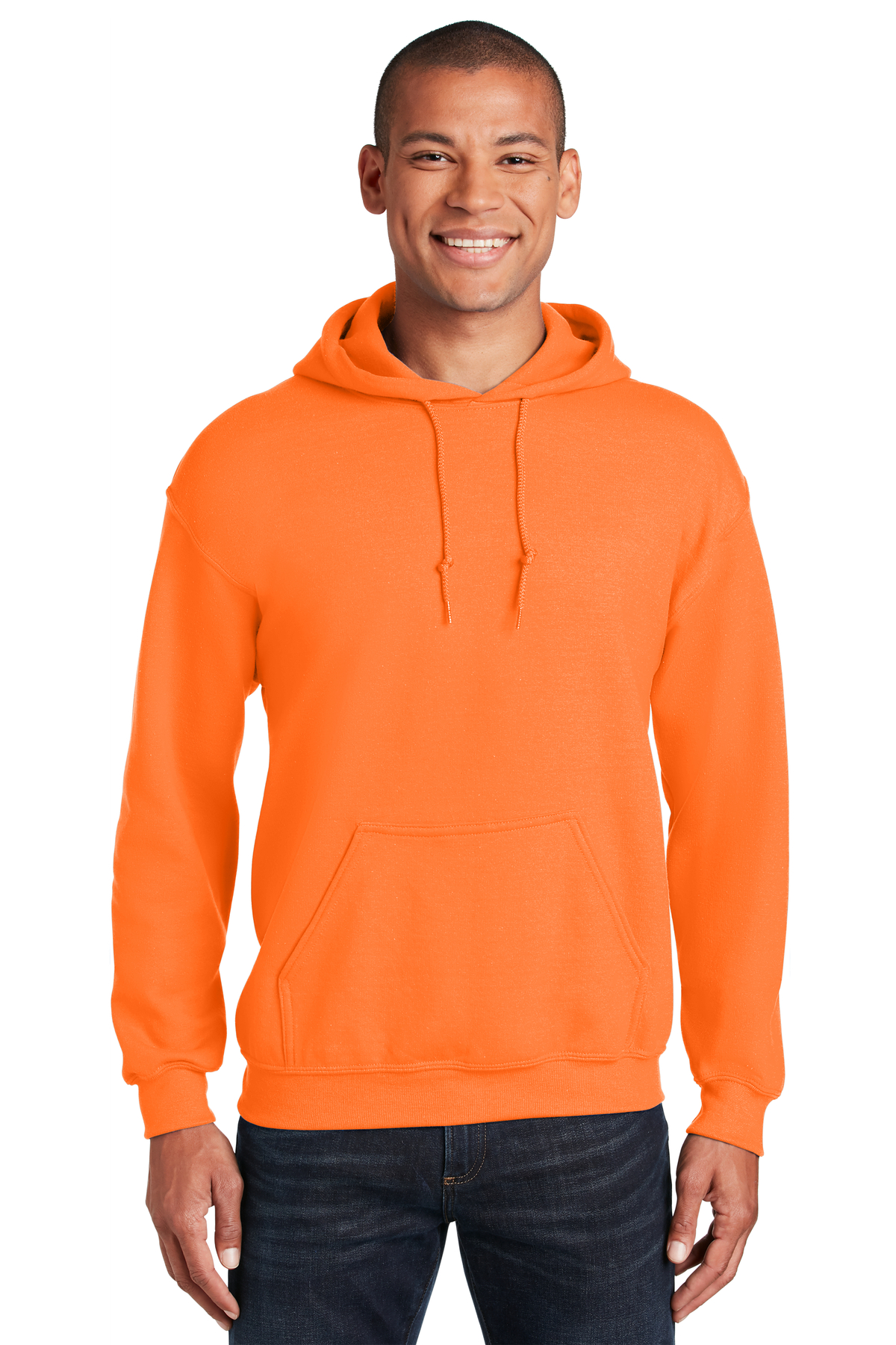 Gildan Embroidered Men's Heavy Blend Pullover Hooded Safety Sweatshirt ...