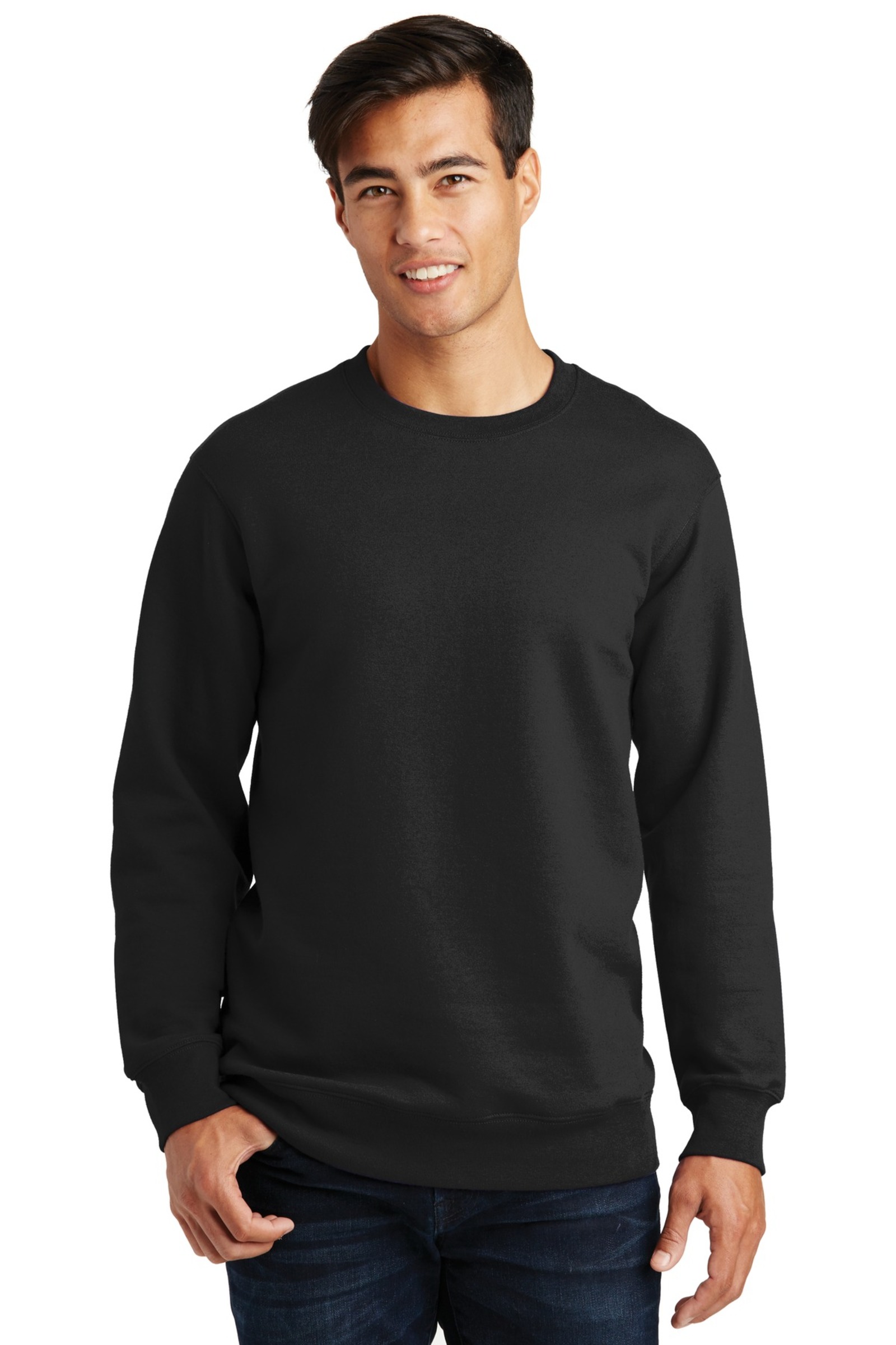 Port & Company Printed Men's Fan Favorite Fleece Crewneck Sweatshirt