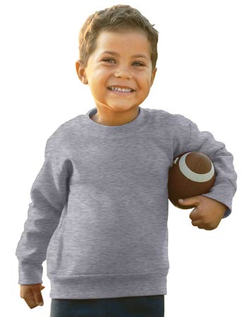 Rabbit Skins Toddler Sweatshirt Image - Embroidered Rabbit Skins Toddler/Juvy Sweatshirt