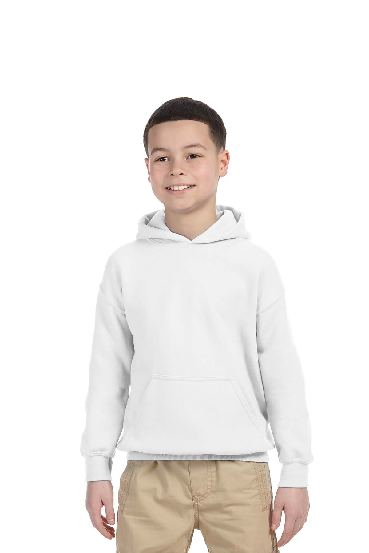 Gildan  Printed Youth Hooded Sweatshirt