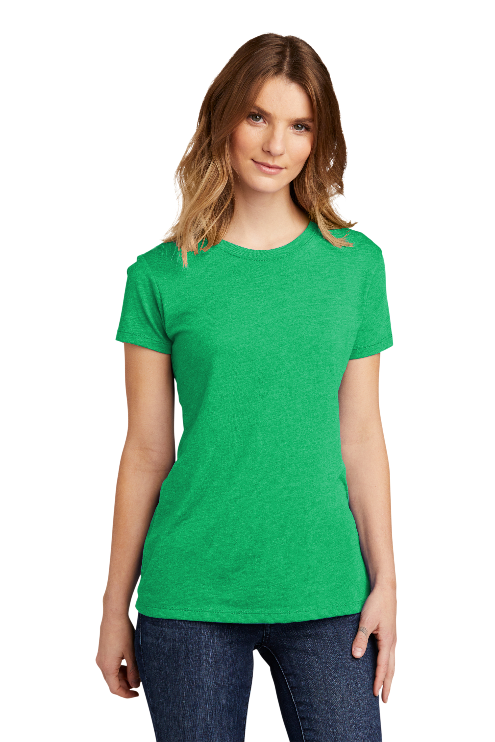 Next Level Embroidered Women's Tri-Blend Crew