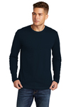 Next Level Embroidered Men's Cotton Long Sleeve Tee Thumb