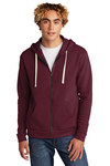 Next Level Embroidered Men's Beach Fleece Full-Zip Hoodie Thumb