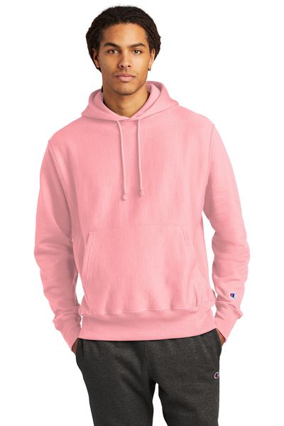 Champion Embroidered Men's Reverse Weave Hooded Sweatshirt