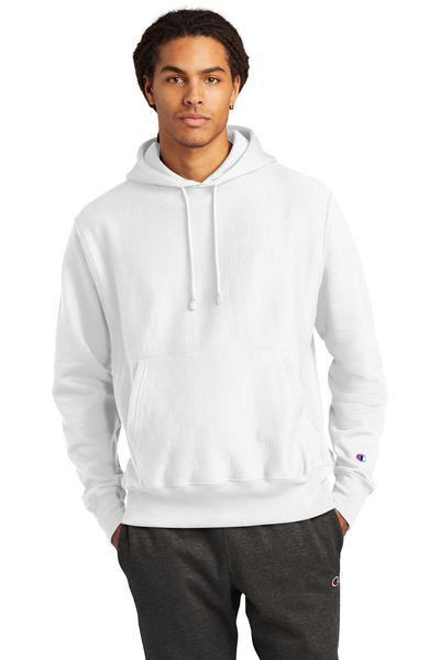 Champion Embroidered Men's Reverse Weave Hooded Sweatshirt