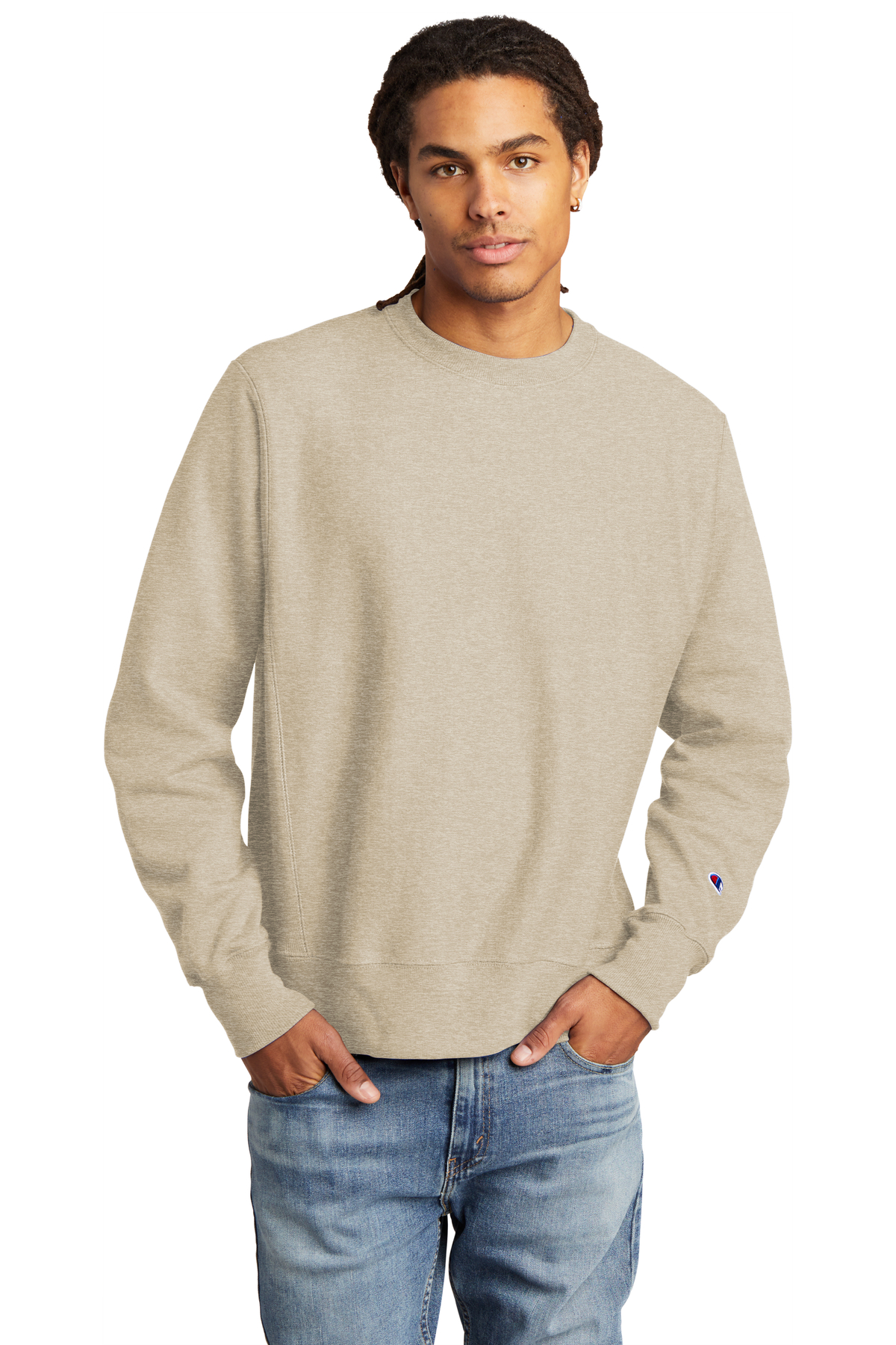 champion men's reverse weave crewneck pullover
