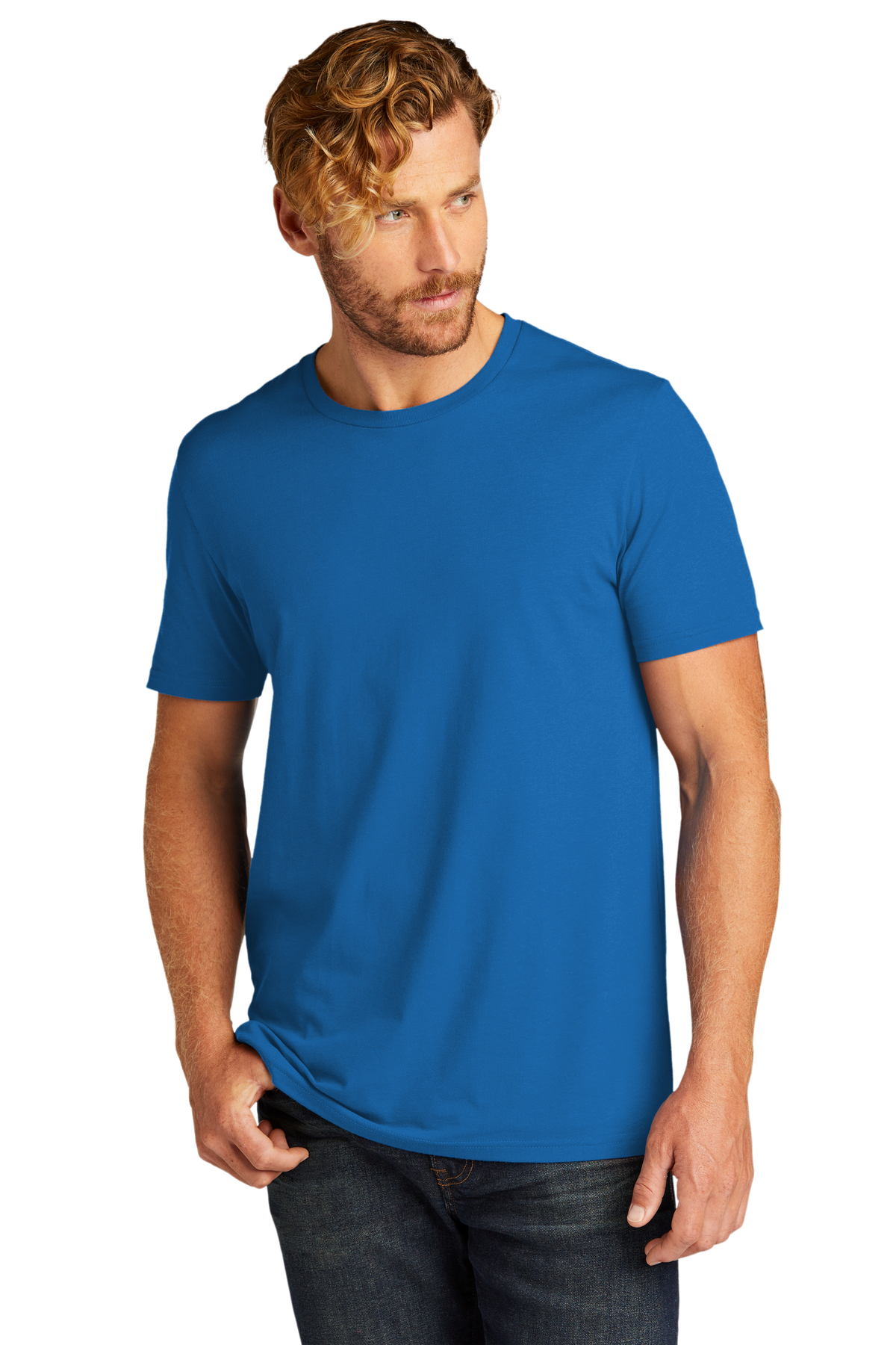 Allmade Embroidered Unisex Organic Cotton Tee Thumb
