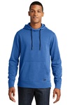 New Era Embroidered Men's Tri-Blend Fleece Pullover Hoodie Thumb
