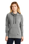 New Era Embroidered Women's Tri-Blend Fleece Pullover Hoodie Thumb