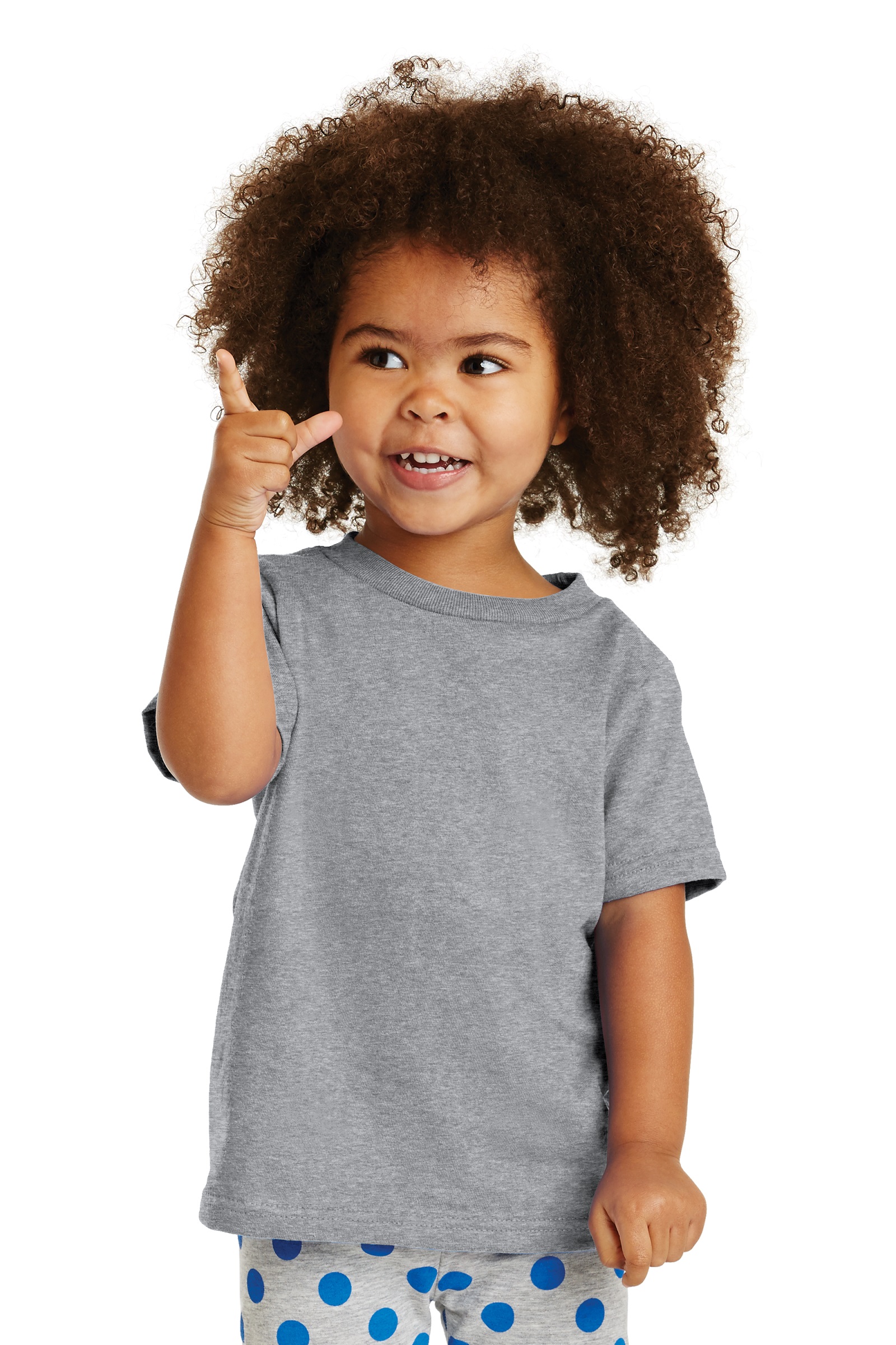 Port & Company Printed Toddler Cotton Tee