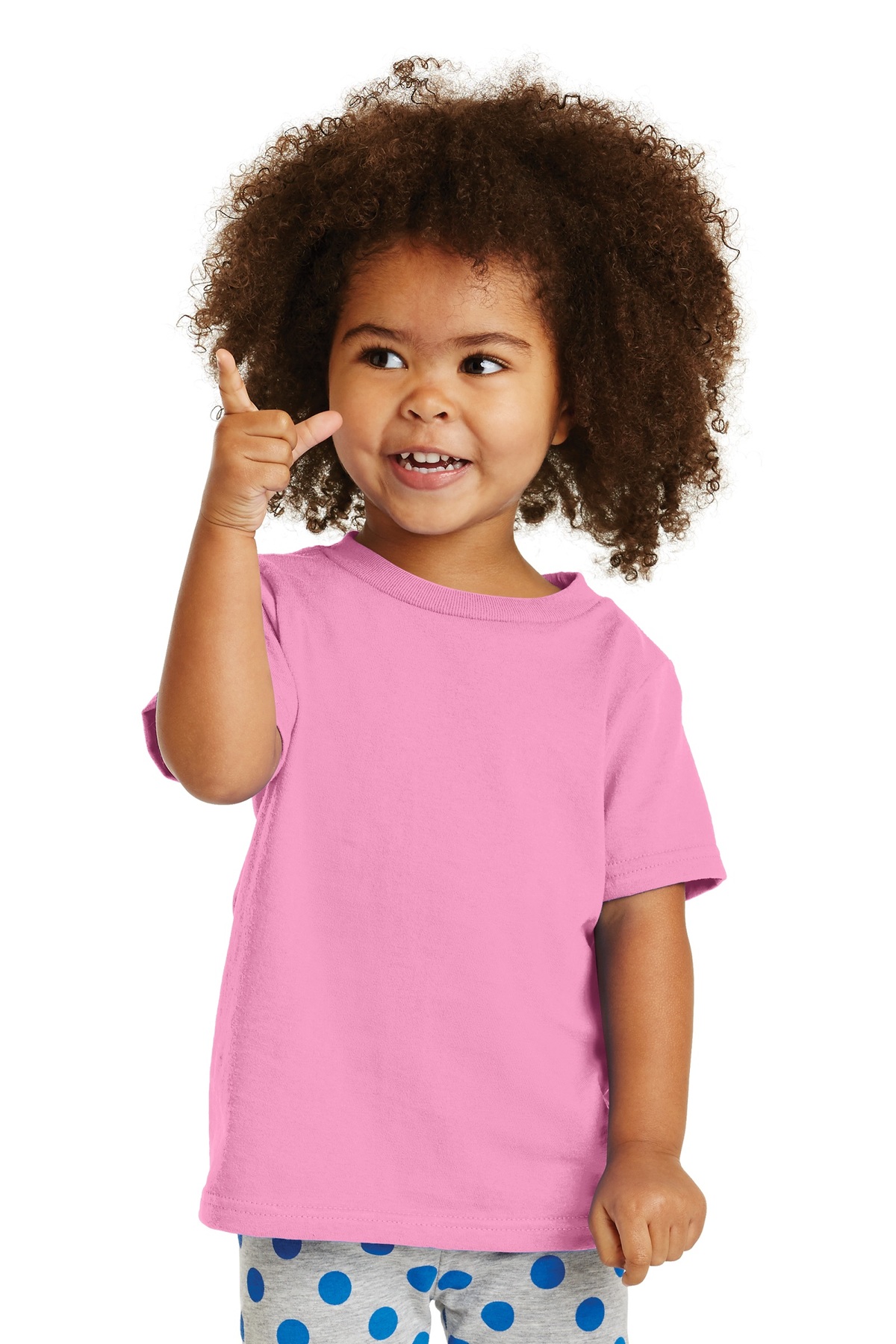 Port & Company Printed Toddler Cotton Tee