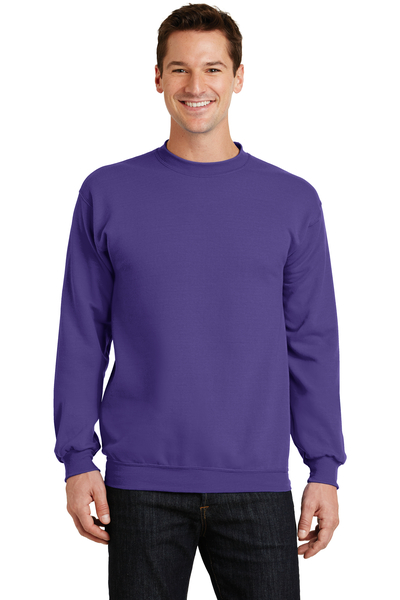 Port & Company  Printed Core Fleece Crewneck Sweatshirt