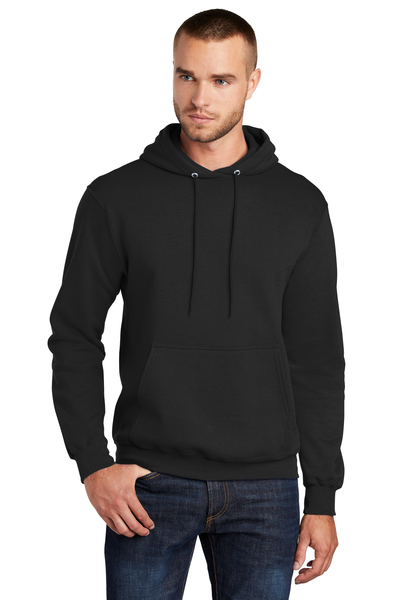 Port & Company Printed Men's Core Fleece Pullover Hooded Sweatshirt