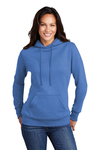 Port & Company Printed Women's Core Fleece Pullover Hooded Sweatshirt Thumb