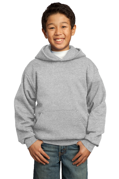 Port & Company Embroidered Youth Core Fleece Pullover Hooded Sweatshirt