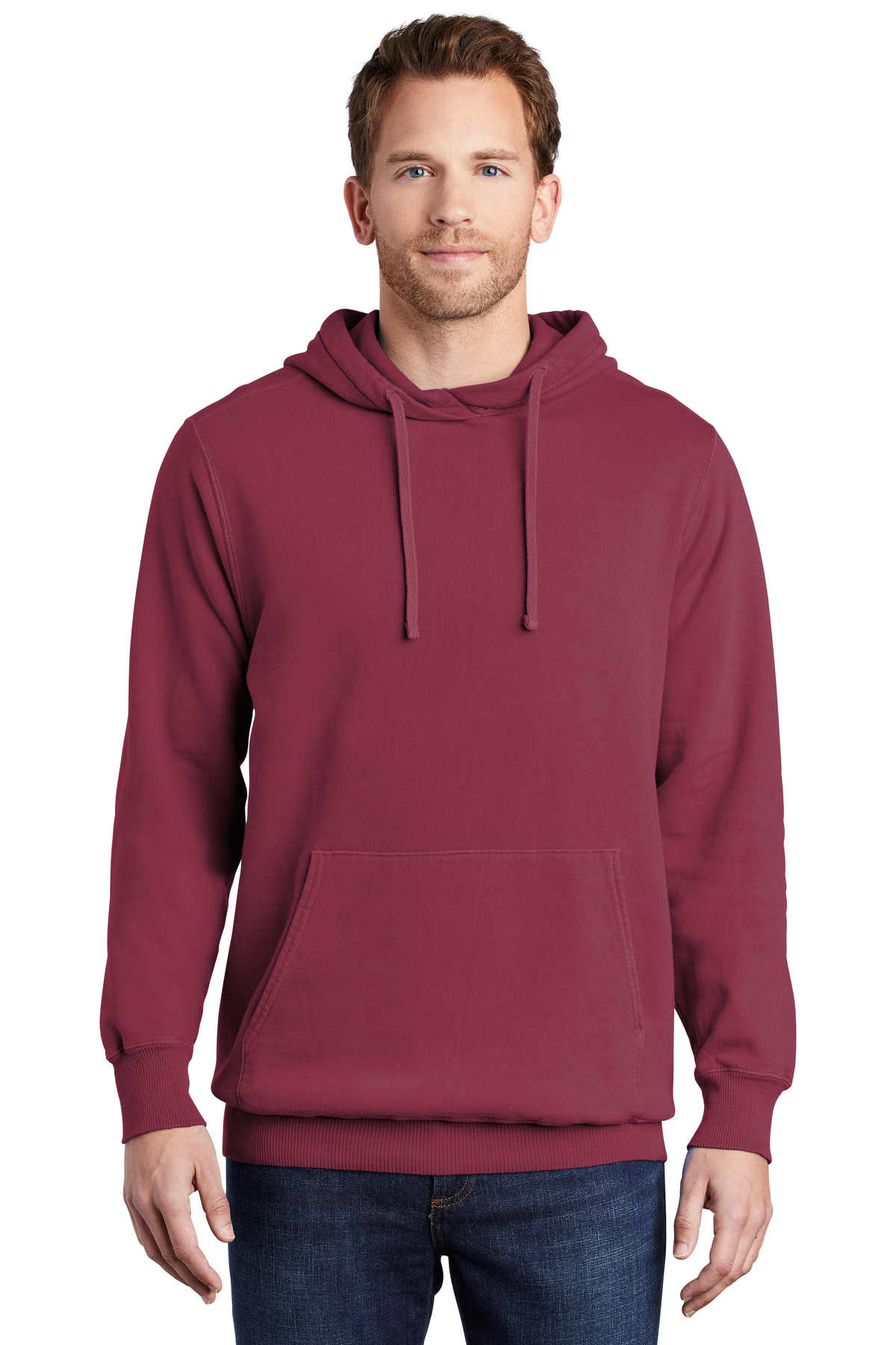 Port & Company Beach Wash Garment-Dyed Pullover Hooded Sweatshirt Image - Port & Company Beach Wash Garment-Dyed Pullover Hooded Sweatshirt