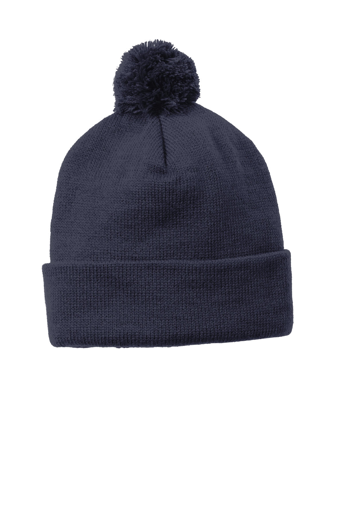 Sport-Tek Embroidered Pom Pom Beanie - Queensboro