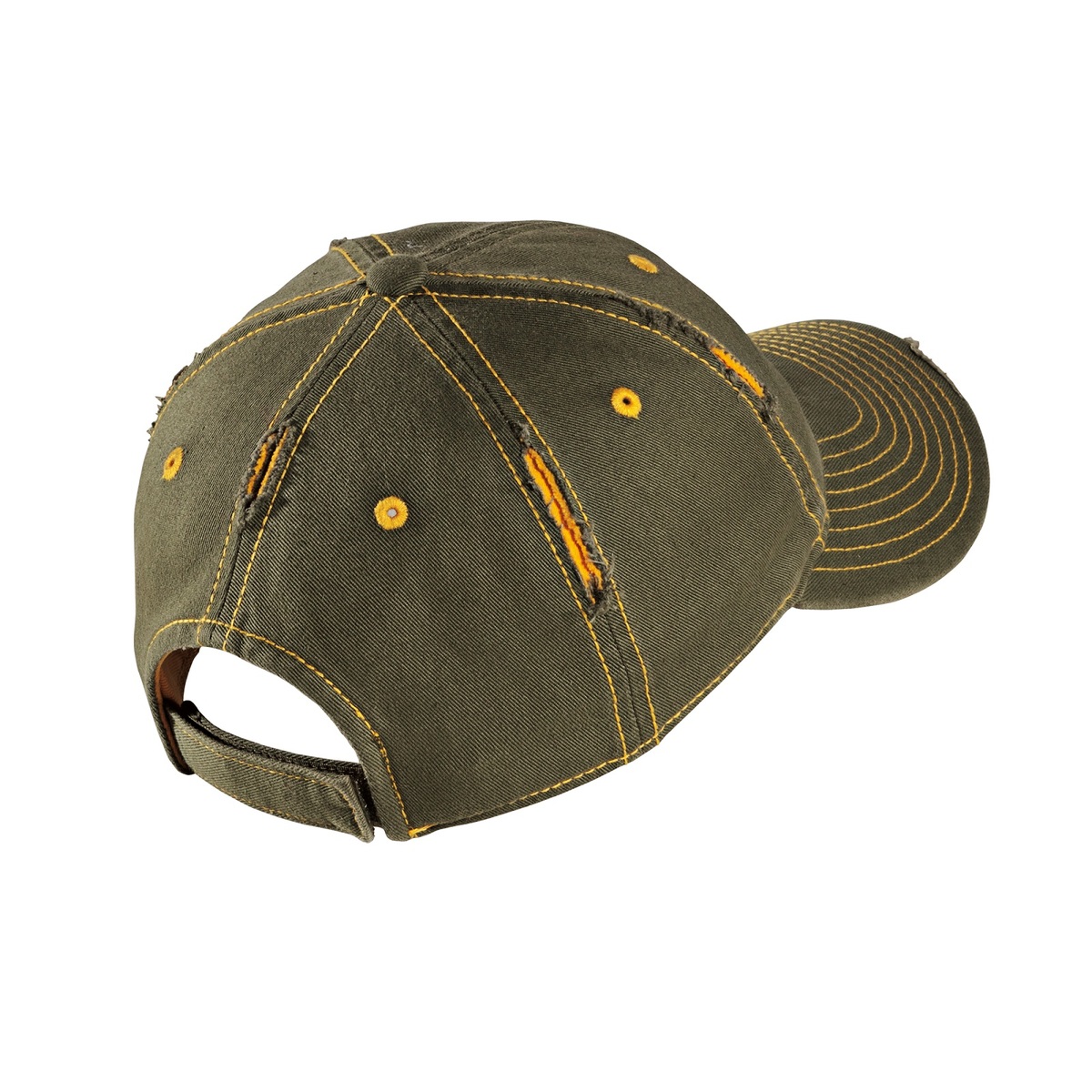 District Embroidered Rip and Distressed Hat Thumb