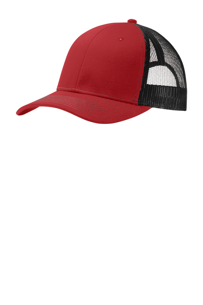 Port Authority Embroidered Snapback Trucker Cap