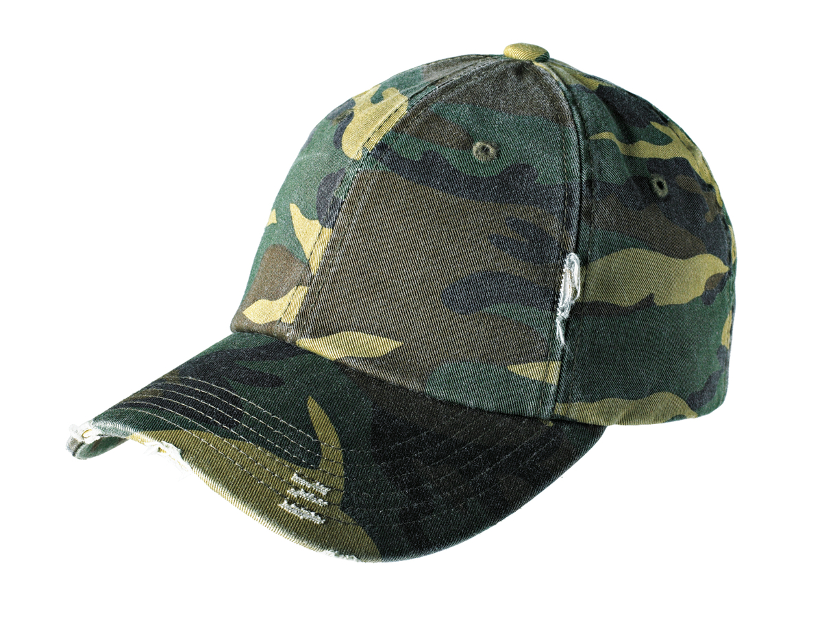 District Embroidered Distressed Hat | Hats & Beanies - Queensboro