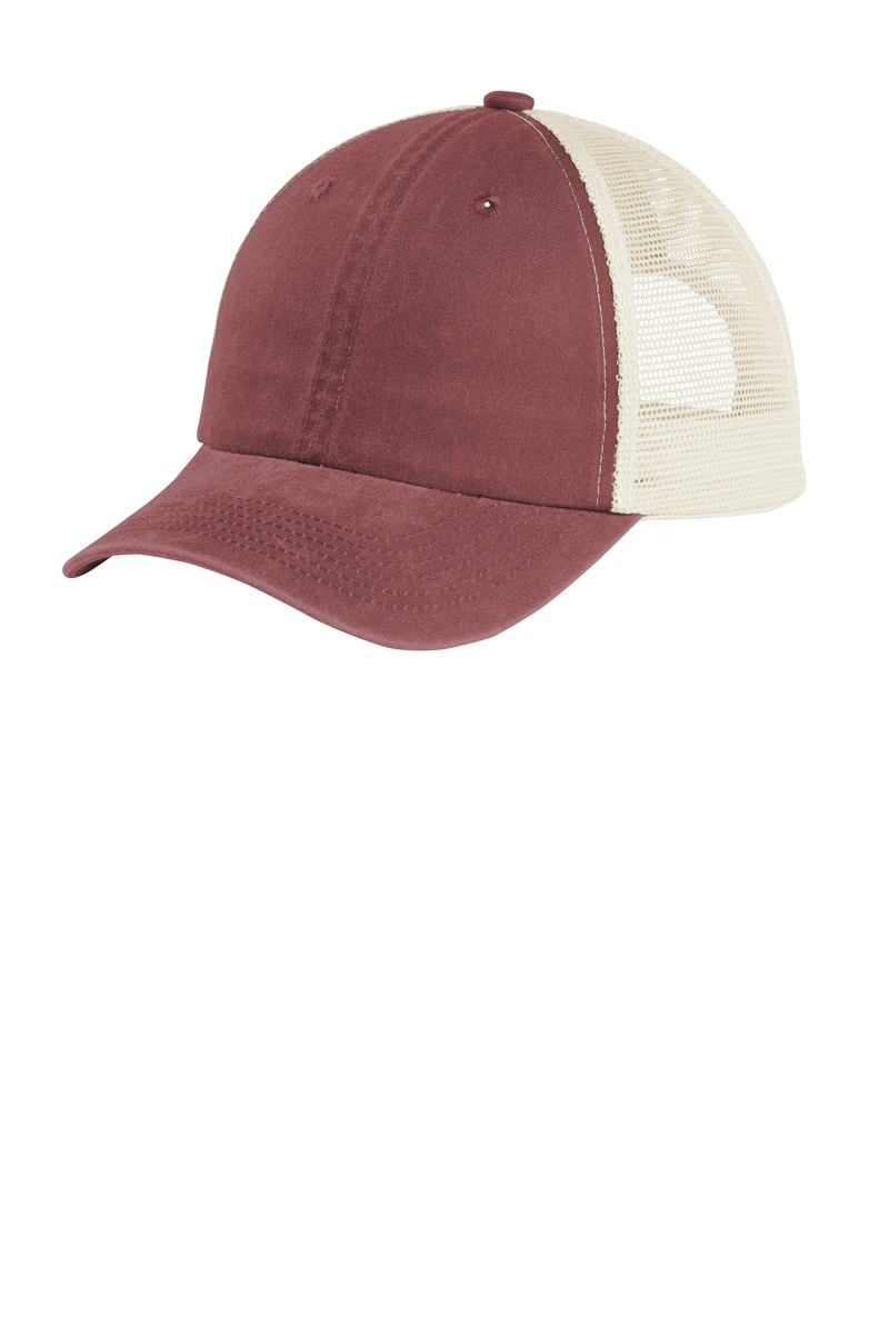 Product Image - Port Authority Embroidered Beach Wash Mesh Back Cap