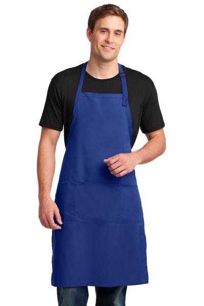 Port Authority Embroidered Easy Care Extra Long Bib Apron 